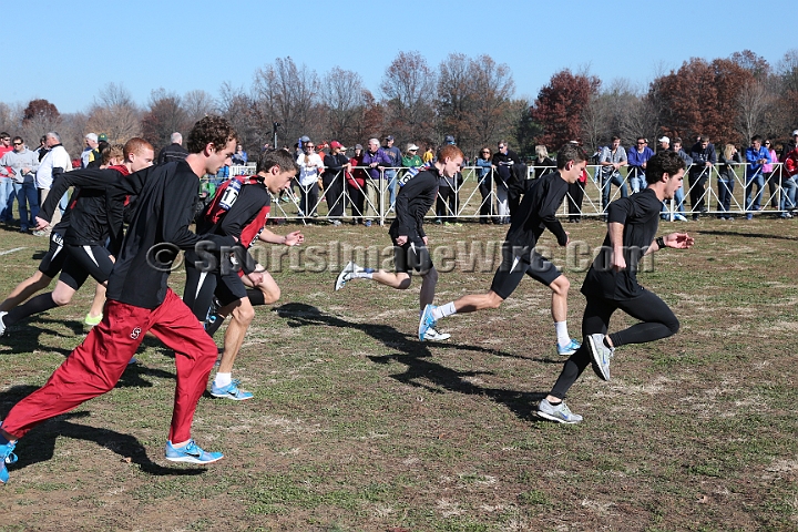 2012NCAA XC-101.JPG - 2012 NCAA D1 Cross Country Championships, November 17, 2012, held in Louisville, KY.